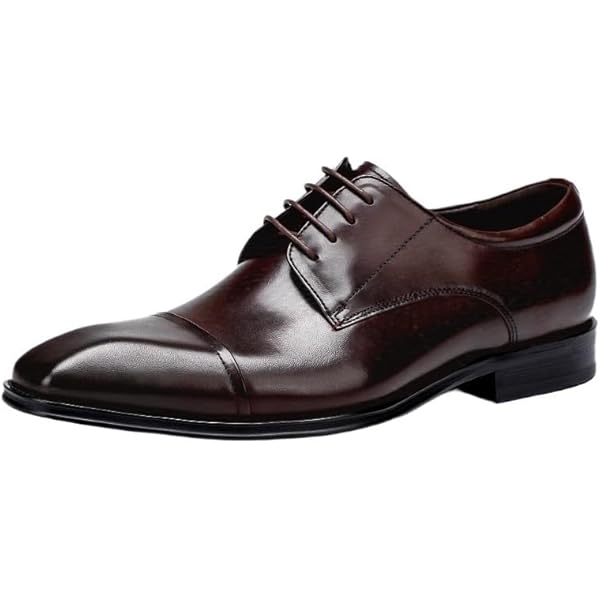 Amazon.com | Hakki Men's Cinque Leather Oxford Shoes, Brown
